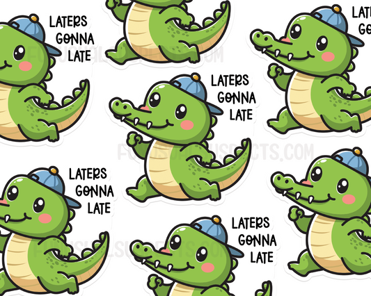 Alligator Sticker