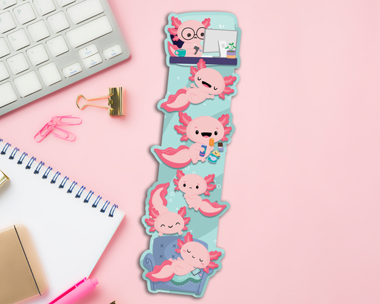 Axolotl Long Sticker