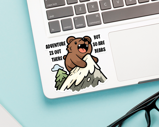 Bear Adventure Sticker