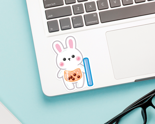 Bunny Boba Tea Sticker