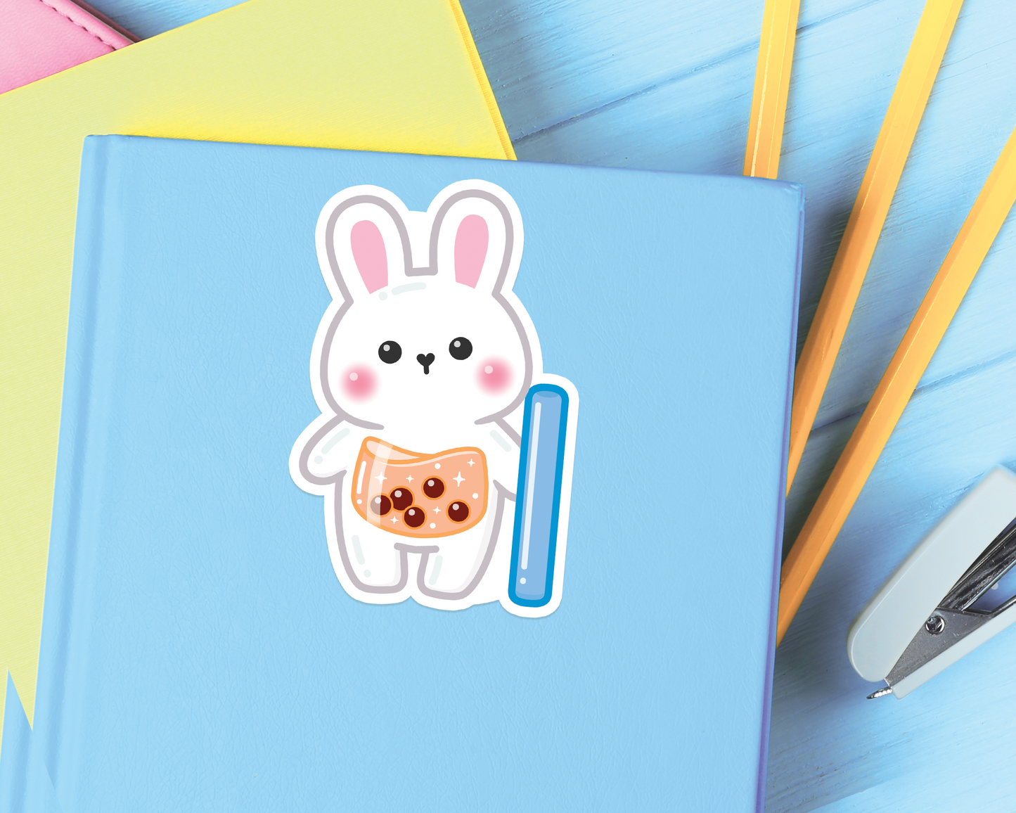 Bunny Boba Tea Sticker