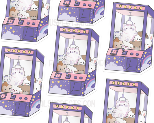 Claw Machine Sticker