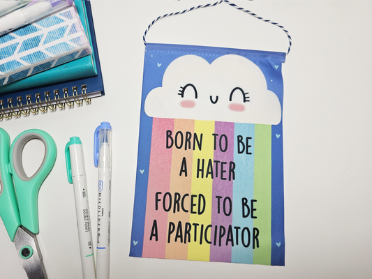Cloud Hater Participator Mini Banner