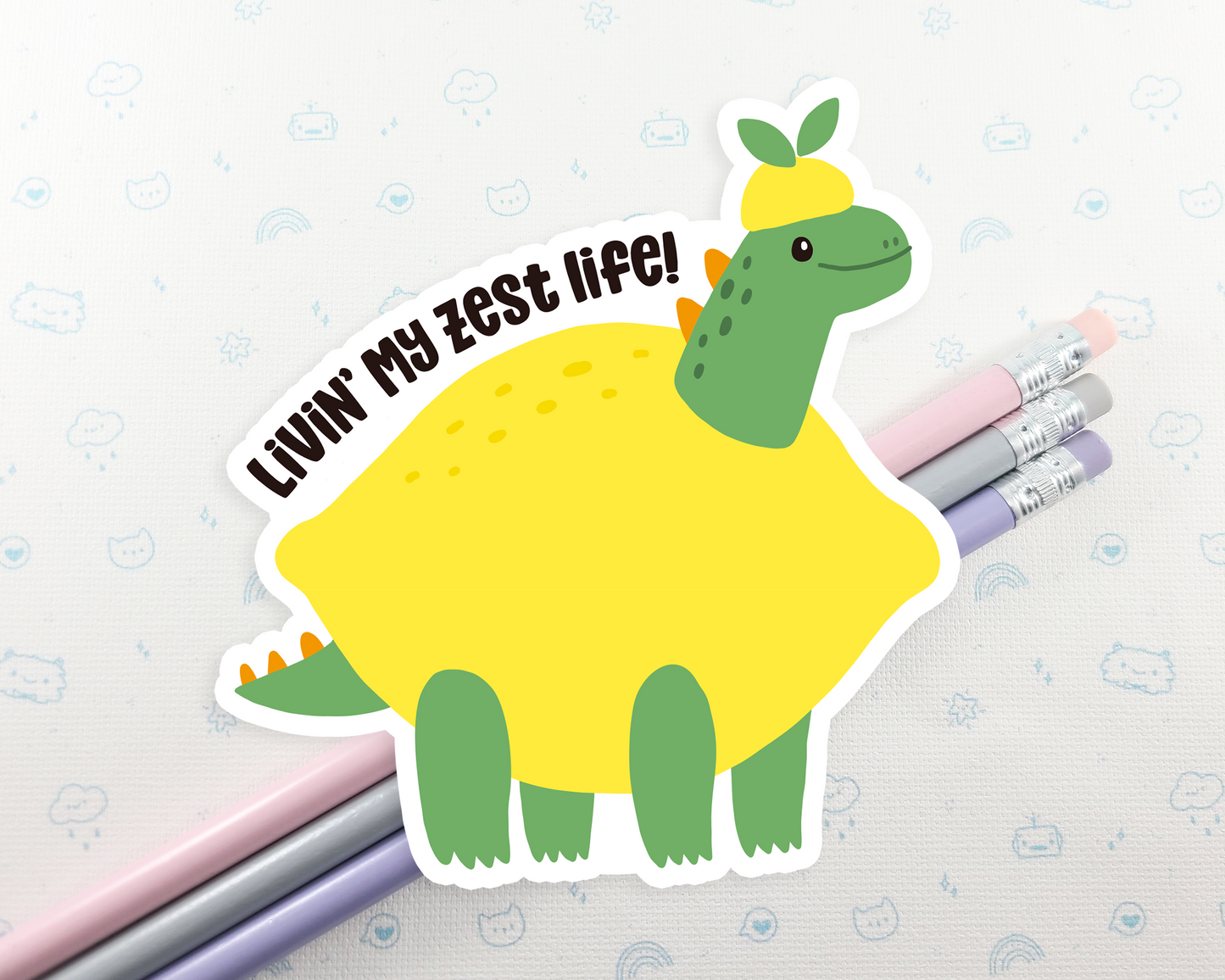 Dino Zest Life Sticker