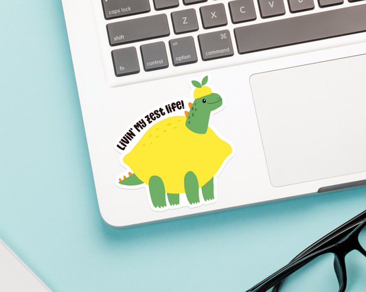 Dino Zest Life Sticker