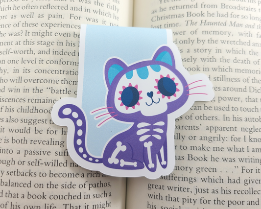 Day of the Dead Cat Bookmark