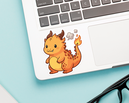 Dragon Fire Elemental Sticker