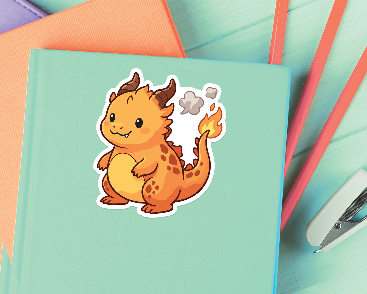 Dragon Fire Elemental Sticker