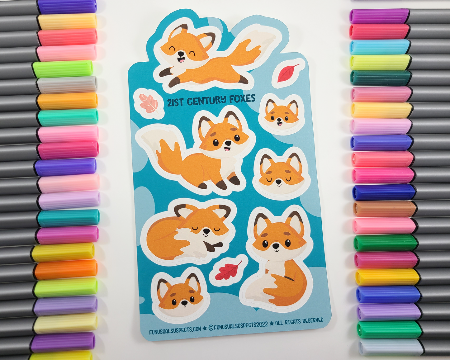 Fox Sticker Sheet