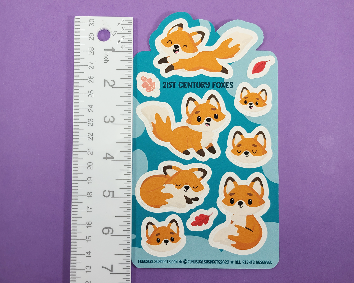 Fox Sticker Sheet