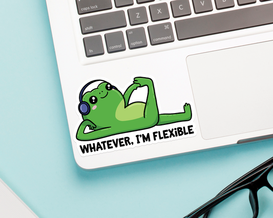 Frog Flexible Sticker