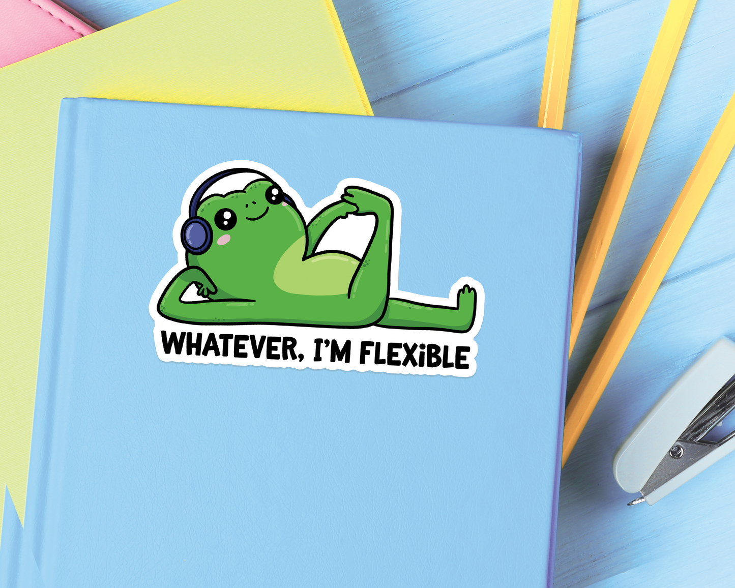 Frog Flexible Sticker