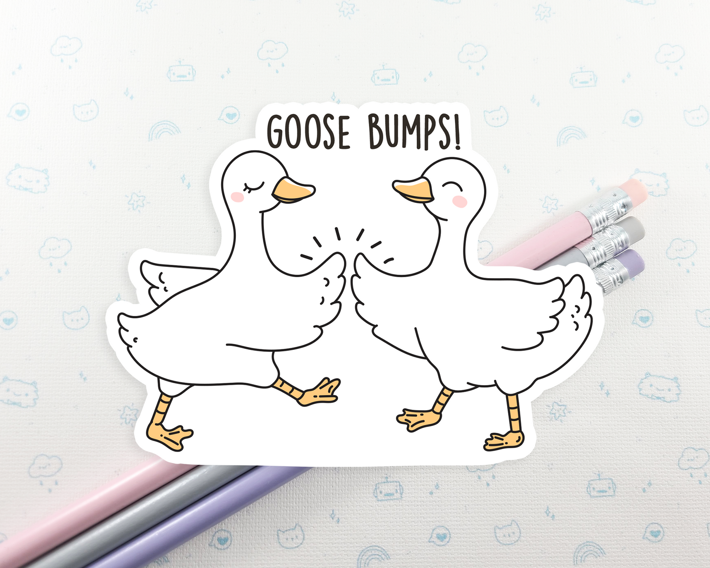 Goose Bumps Sticker