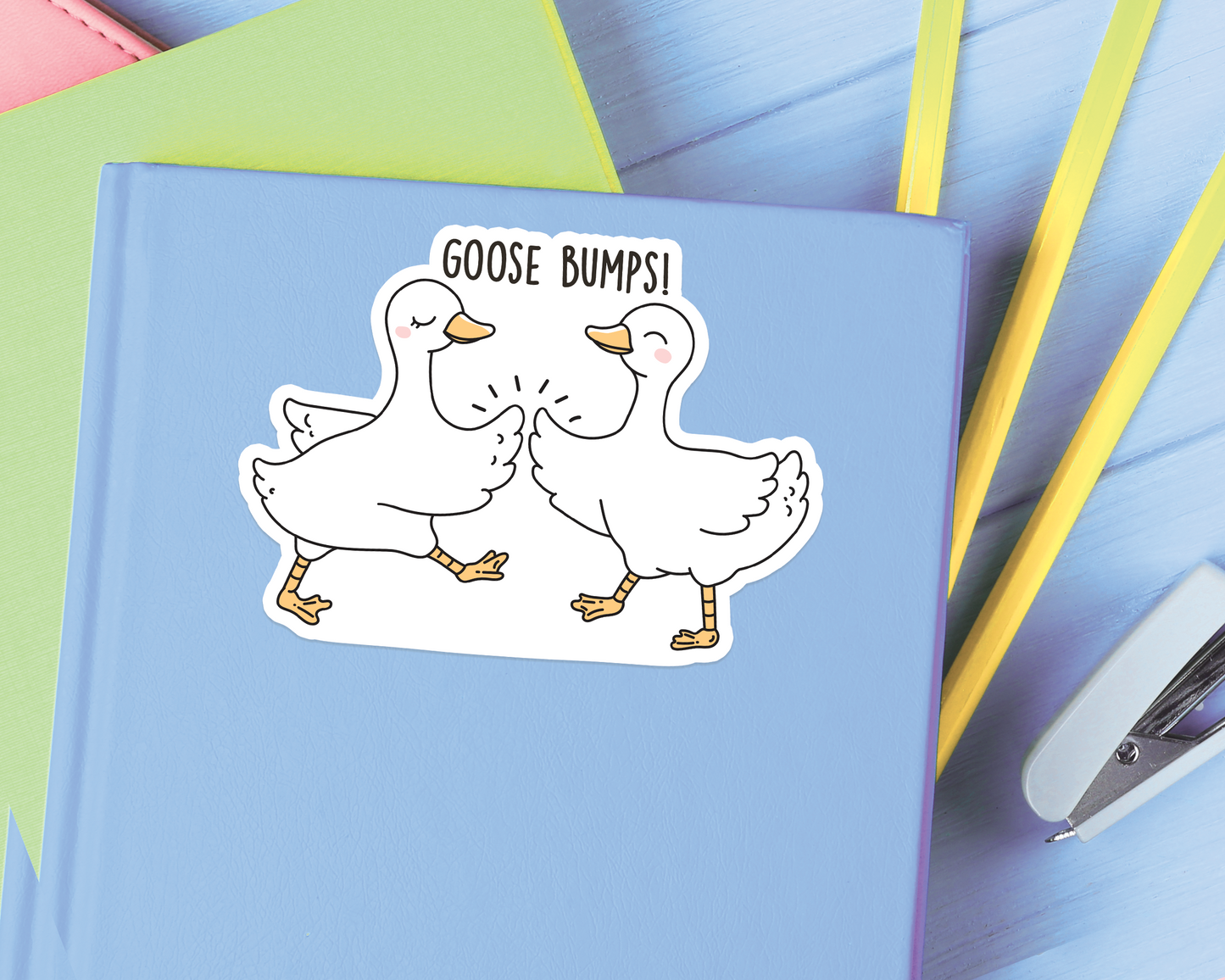 Goose Bumps Sticker