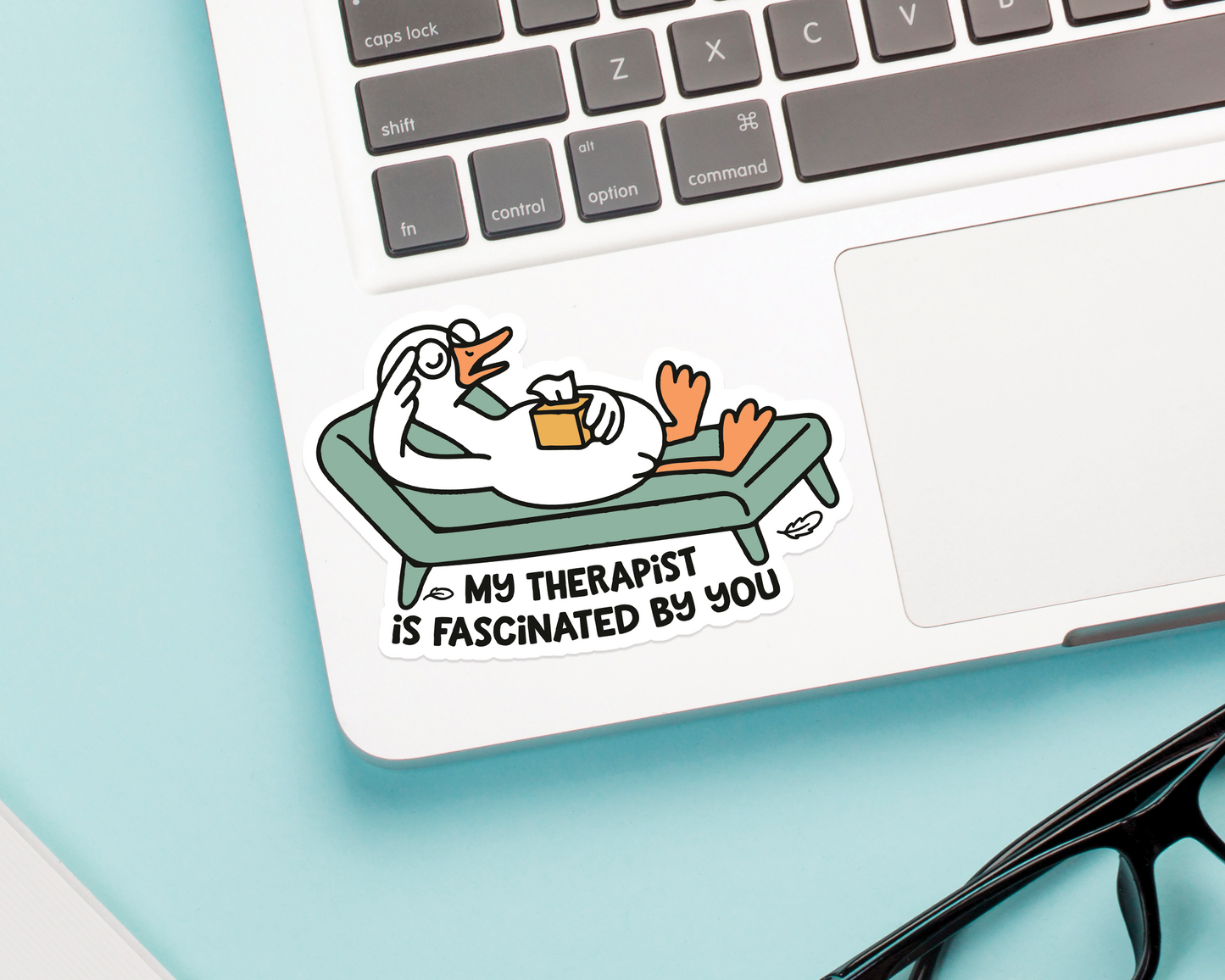 Goose Therapist Sticker