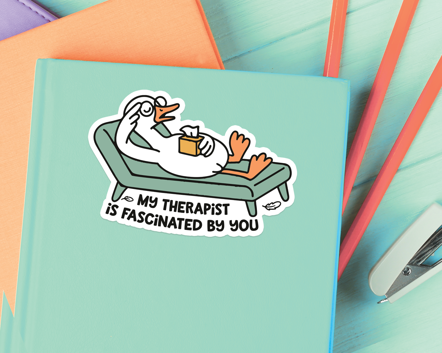Goose Therapist Sticker