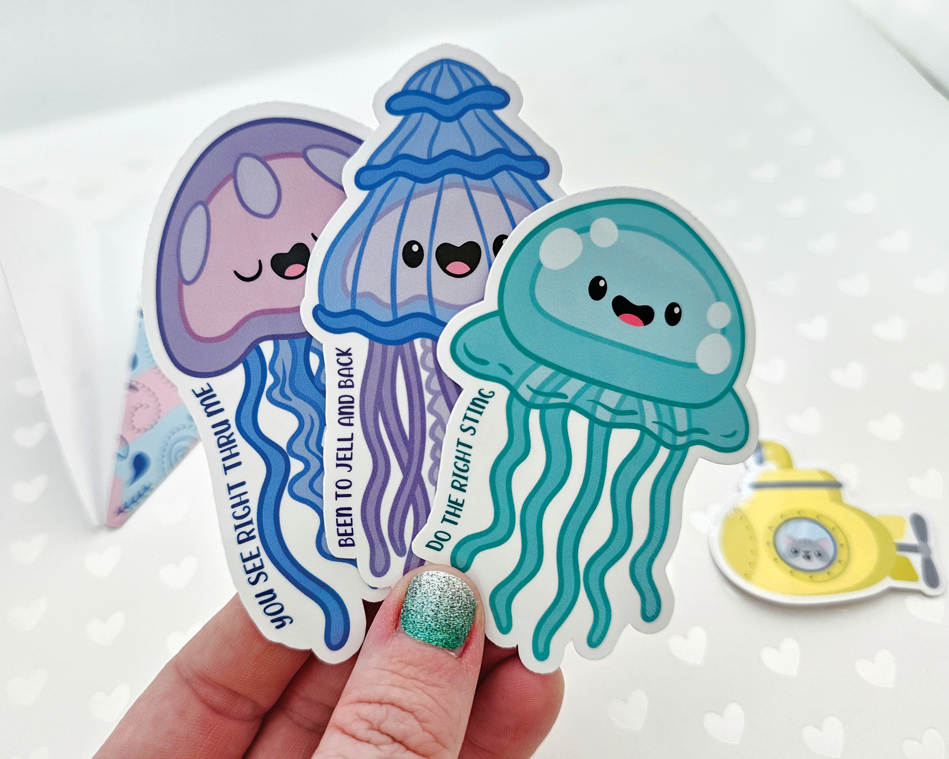 Jellyfish Sticker Bouquet