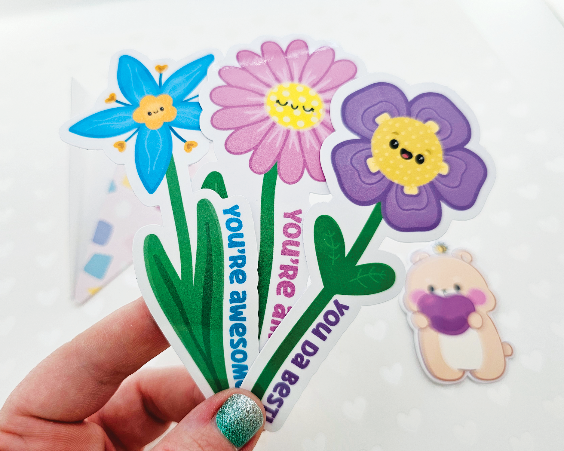 Just Because Sticker Bouquet