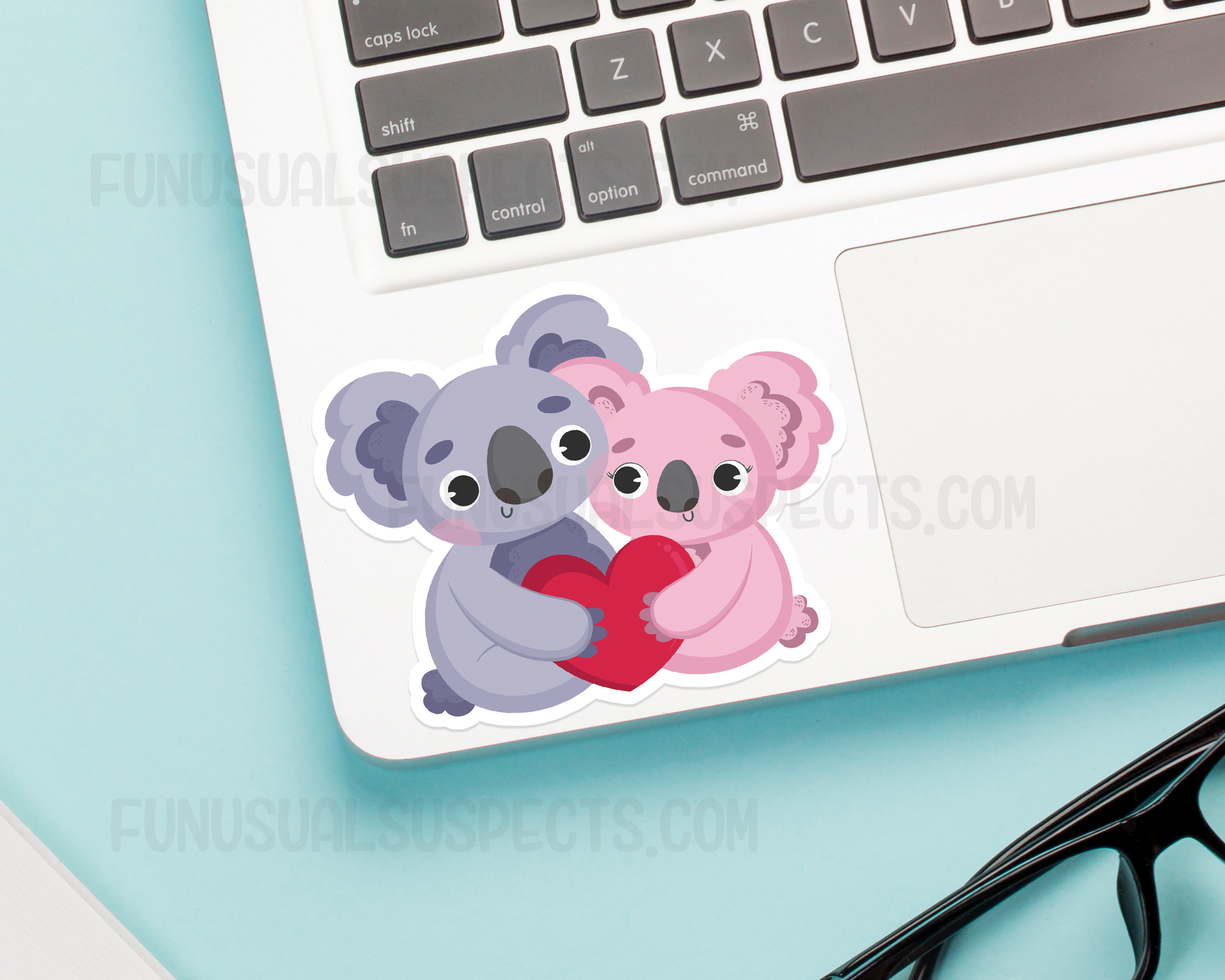 Koalas In Love Sticker