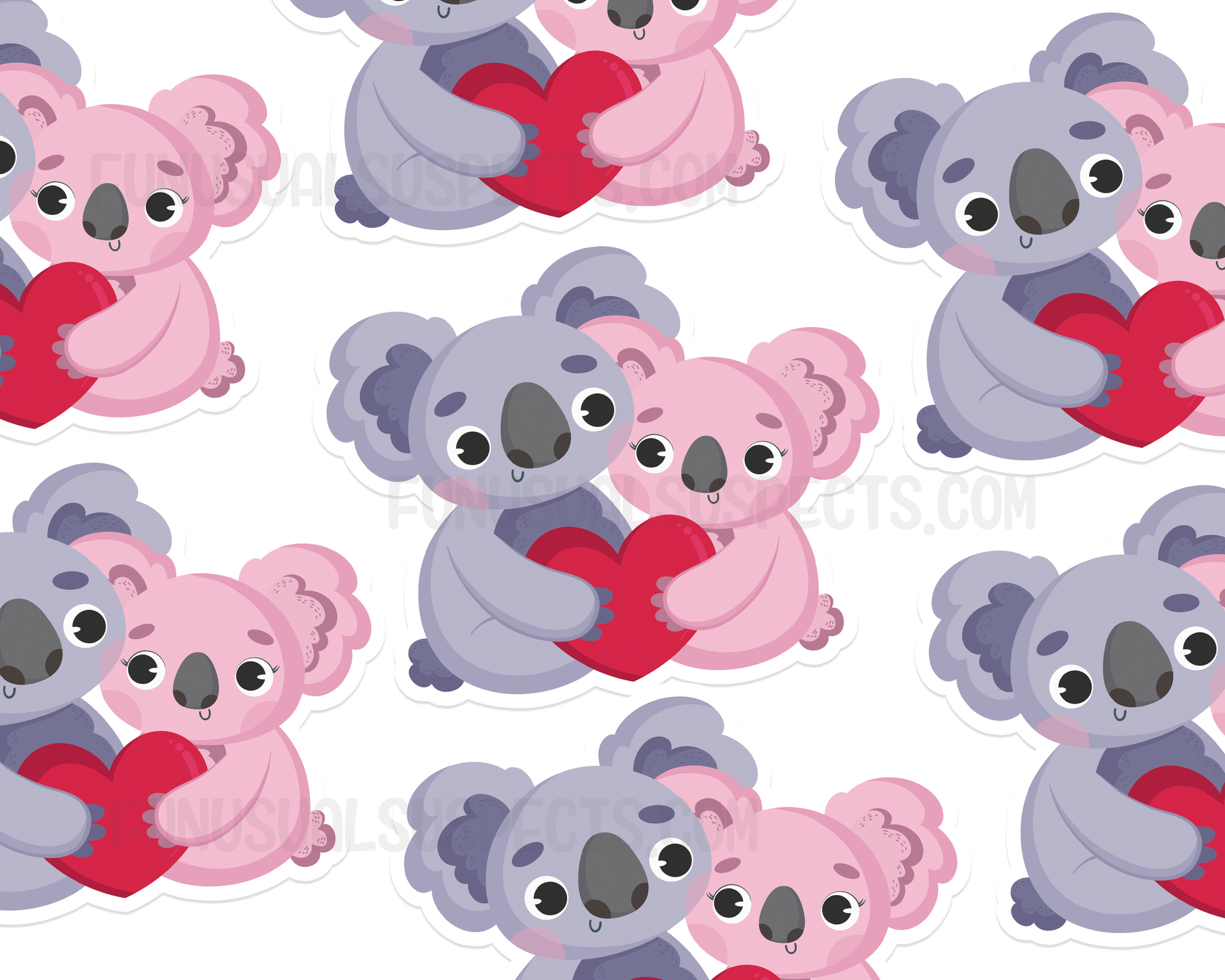Koalas In Love Sticker
