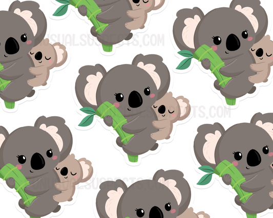 Koala Mom Sticker