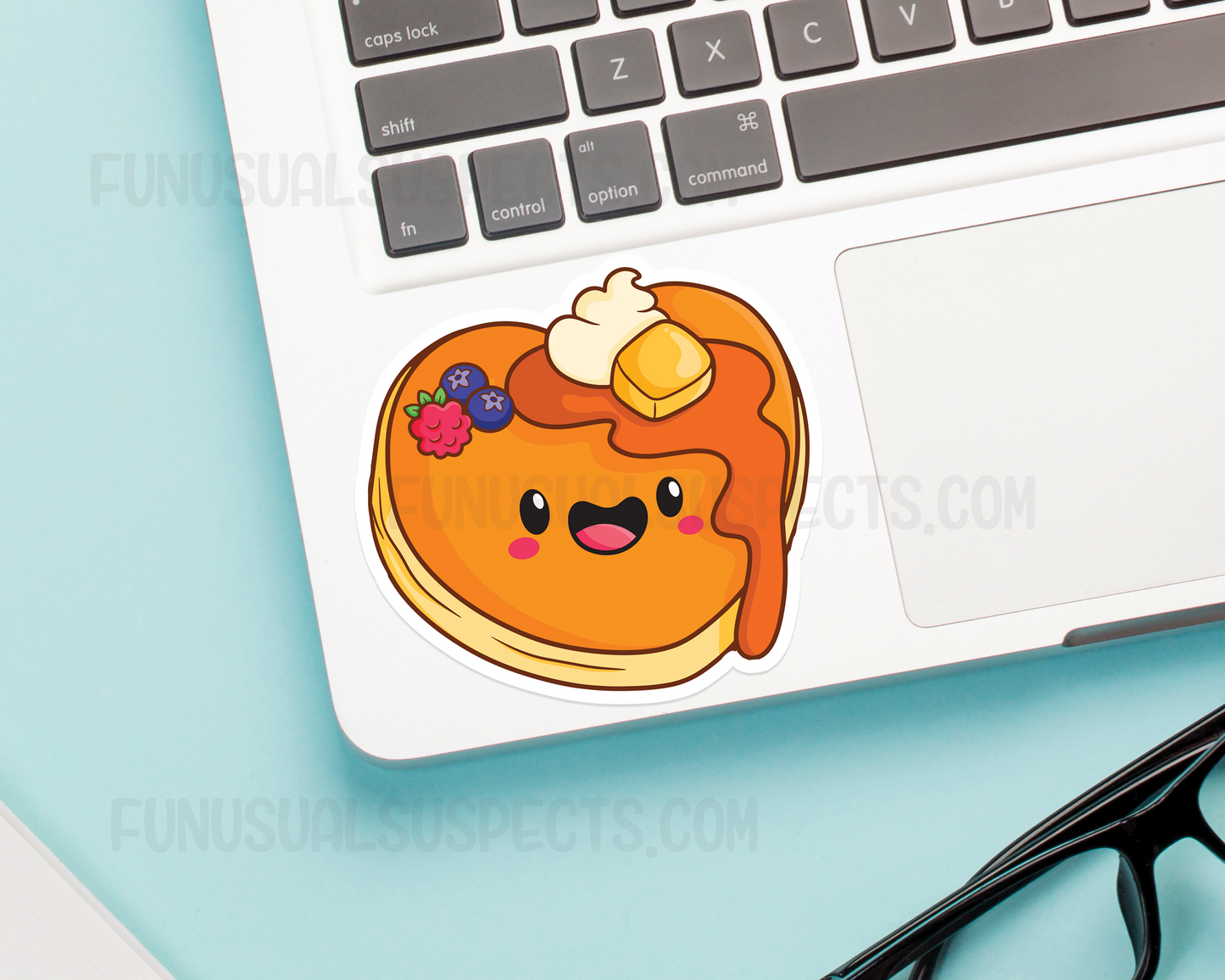 Heart Pancake Sticker