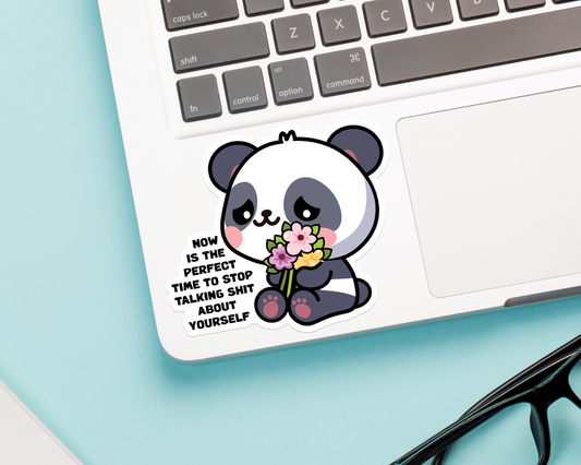 Panda Encourging Sticker
