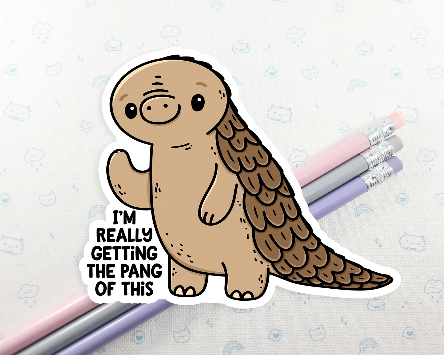Pangolin Sticker