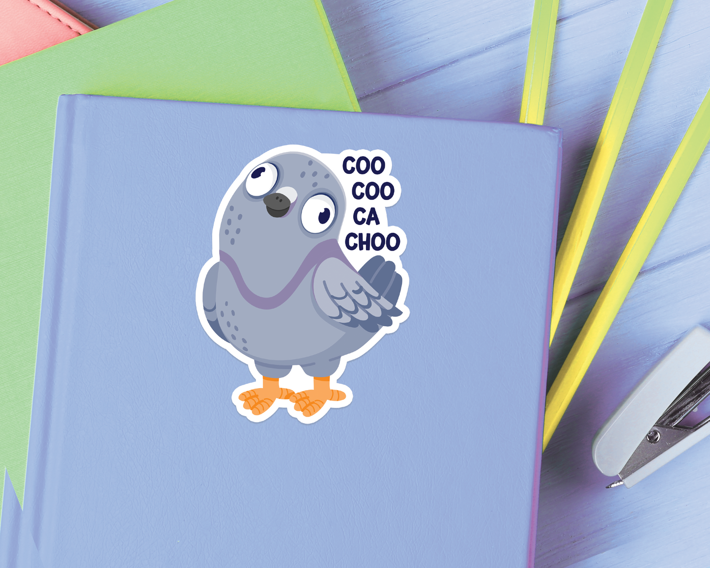 Pigeon Coo Coo Sticker