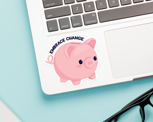 Piggy Bank Sticker