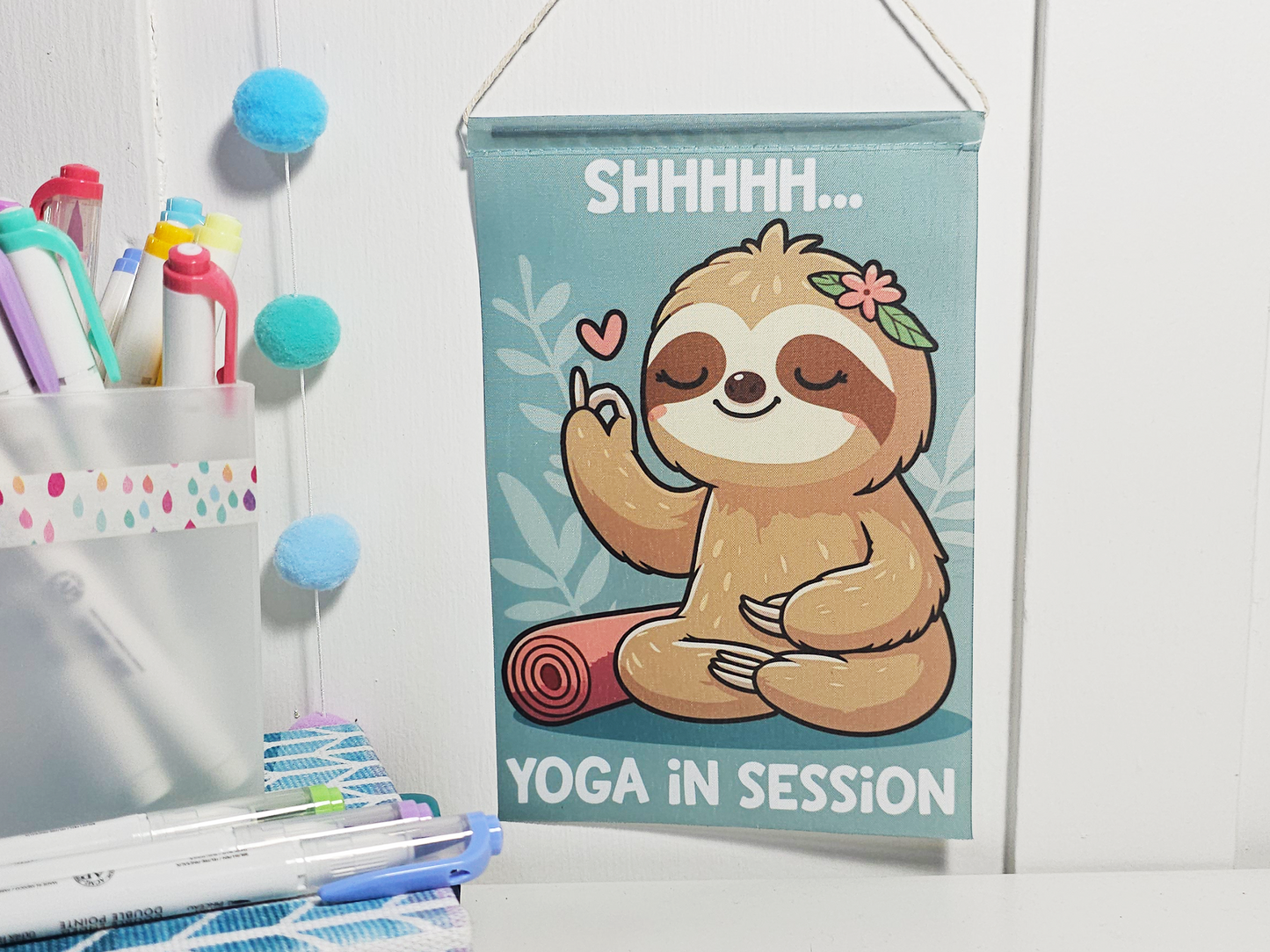 Shh Yoga In Session Mini Banner