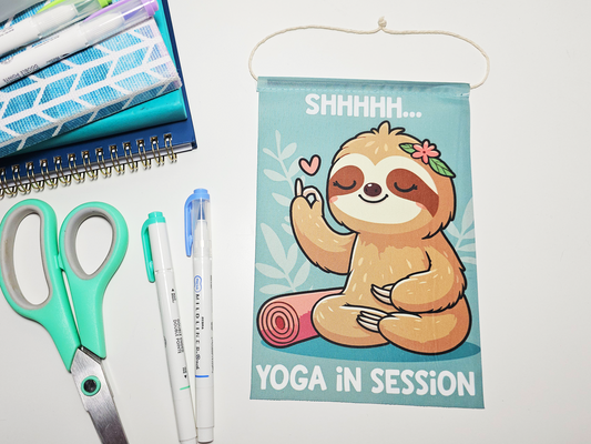 Shh Yoga In Session Mini Banner