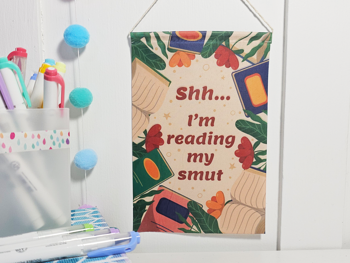 Shh Reading Smut Mini Banner