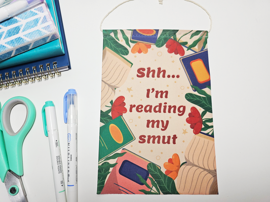 Shh Reading Smut Mini Banner