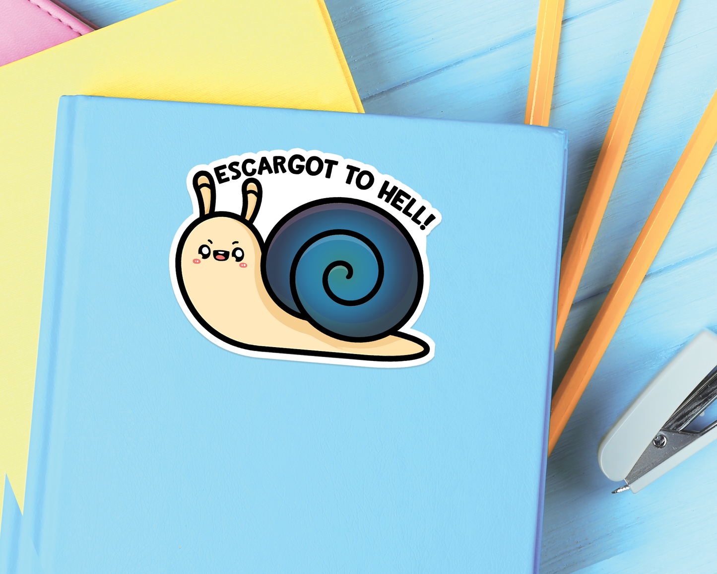 Snail Escargot Sticker