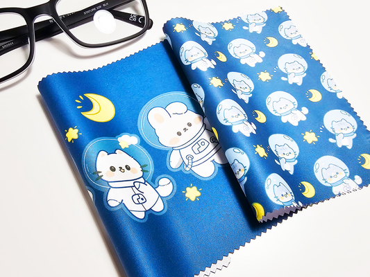 Cat Astronaut Screen Cleaning Cloth Set