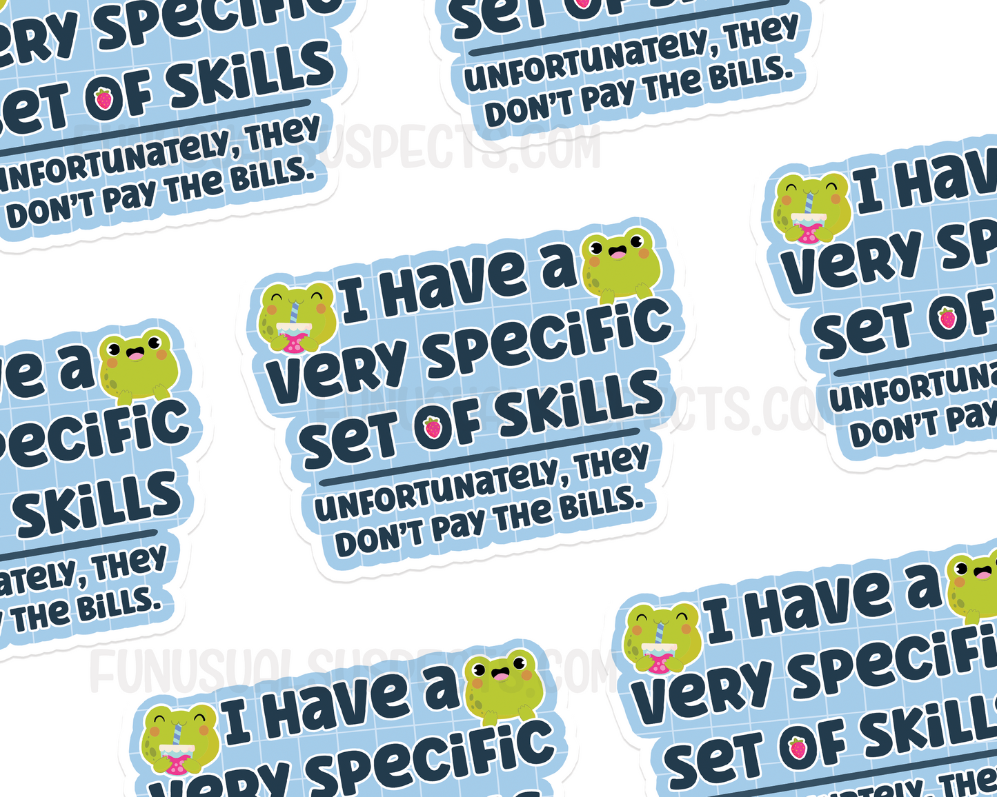 Specific Skills Sticker