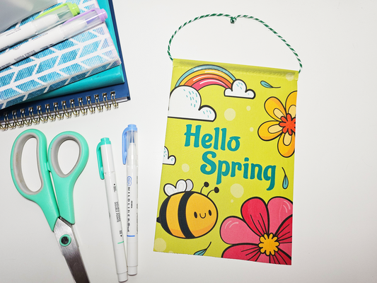 Seasonal Spring Mini Banner