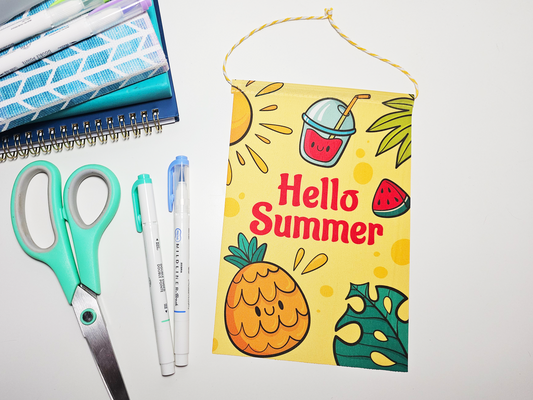 Seasonal Summer Mini Banner