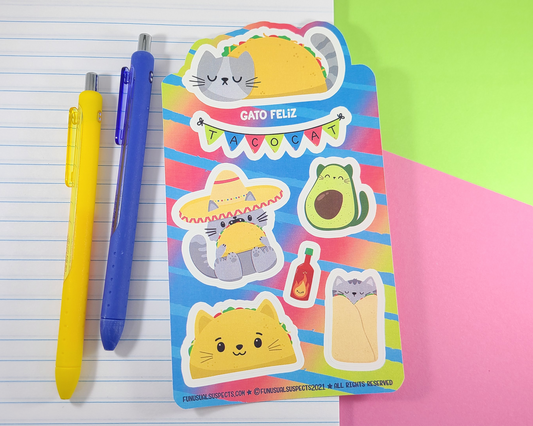 Tacocat Sticker Sheet