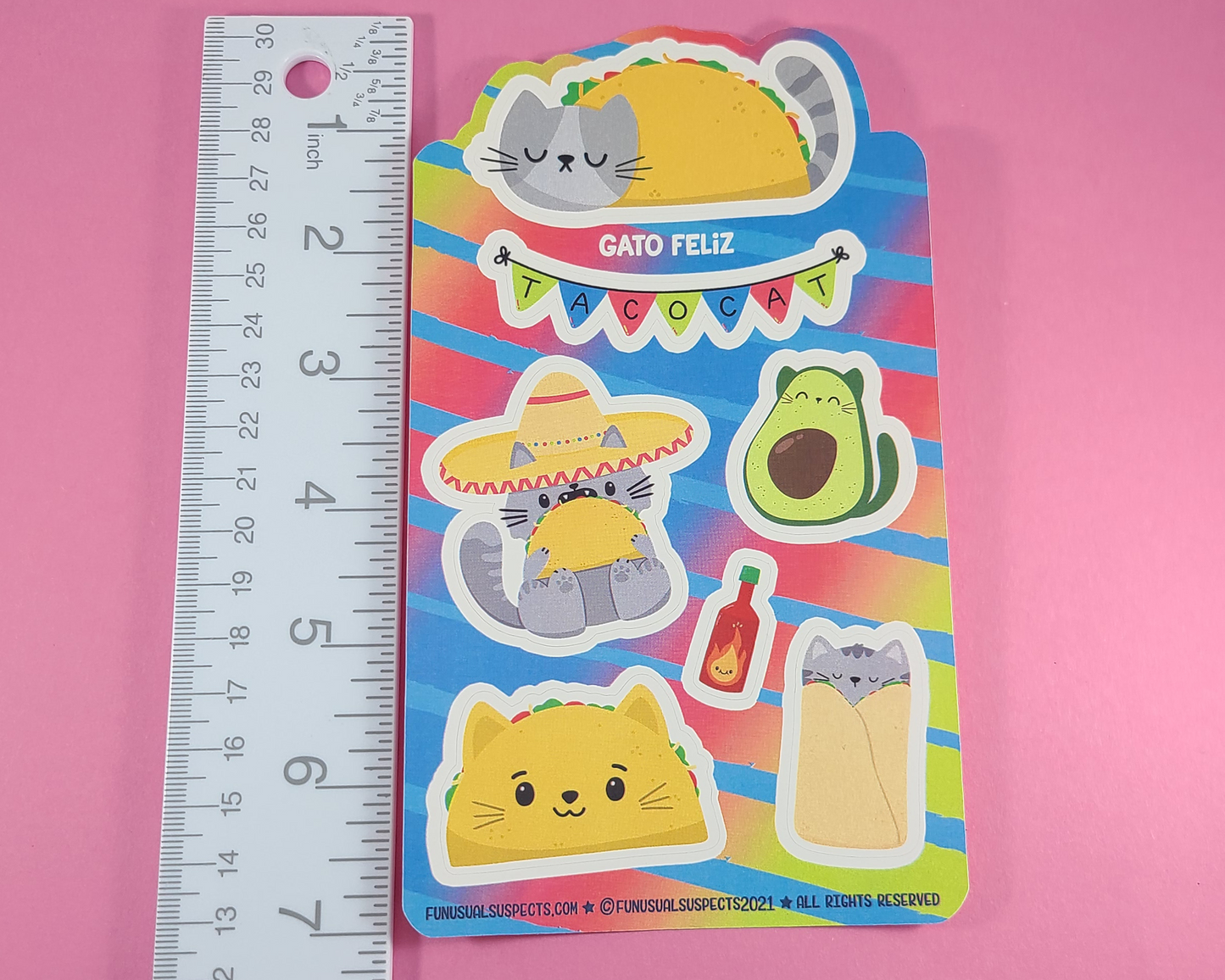 Tacocat Sticker Sheet