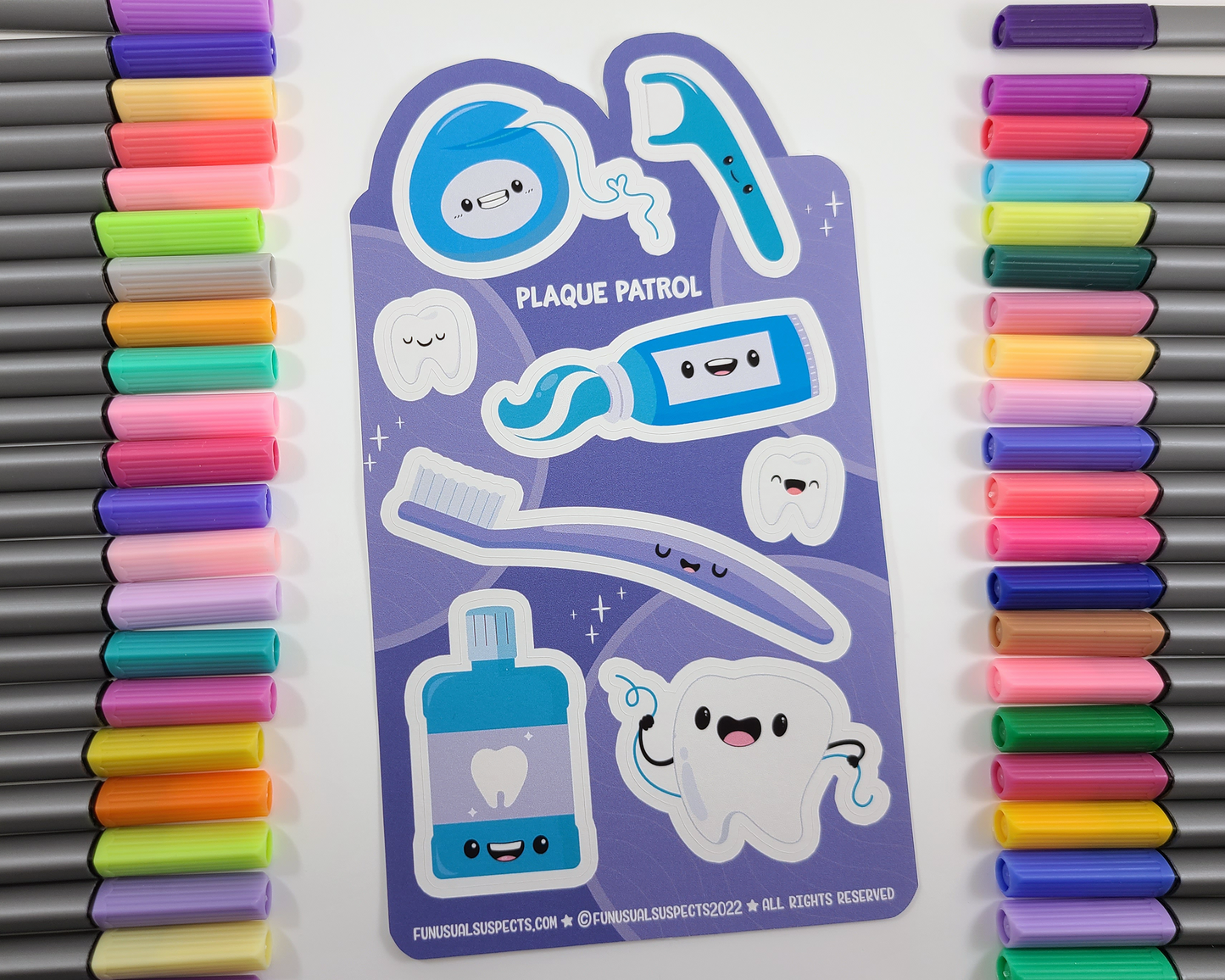 Dental Sticker Sheet