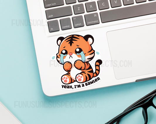 Tiger Bawler Sticker