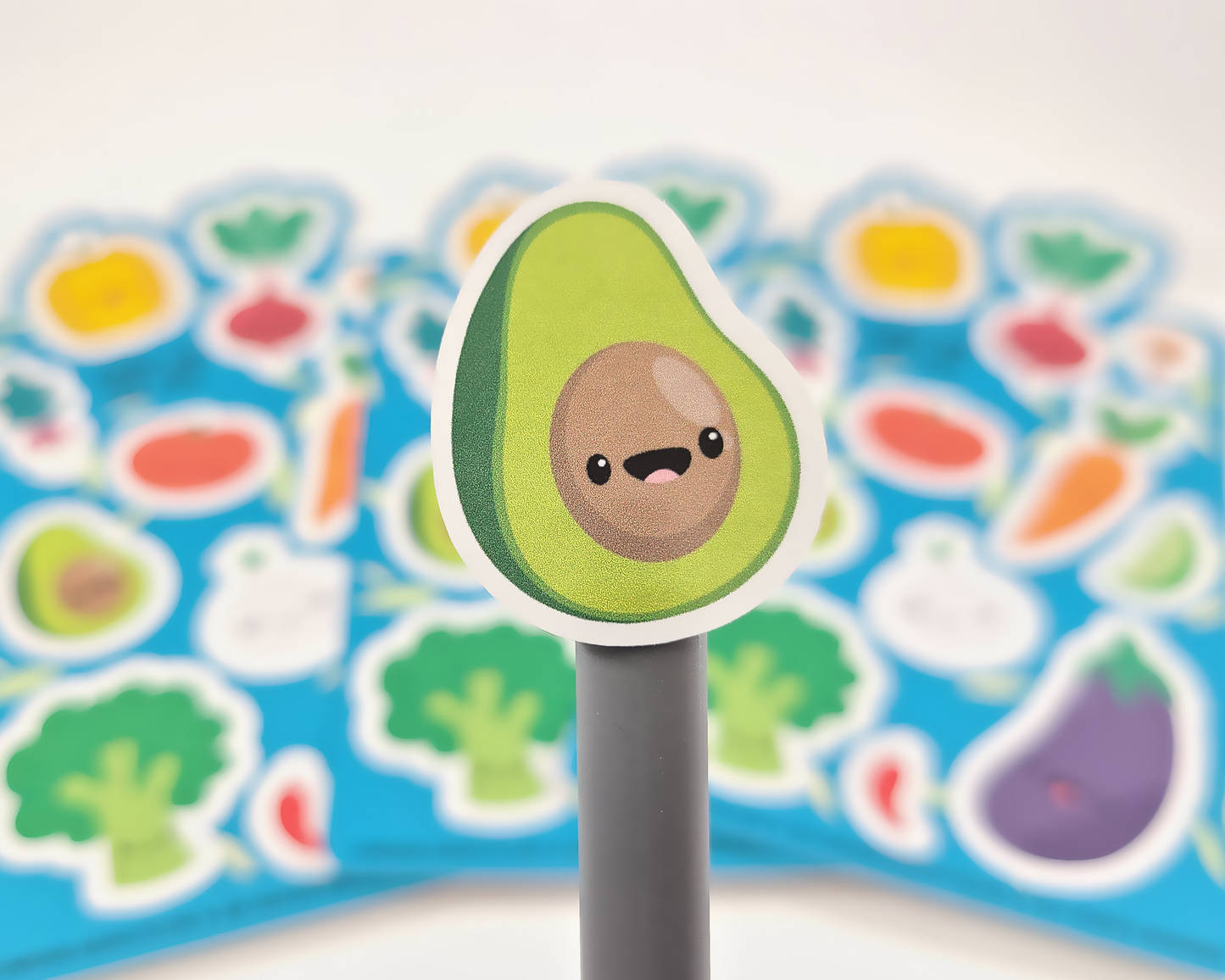 Vegetable Sticker Sheet