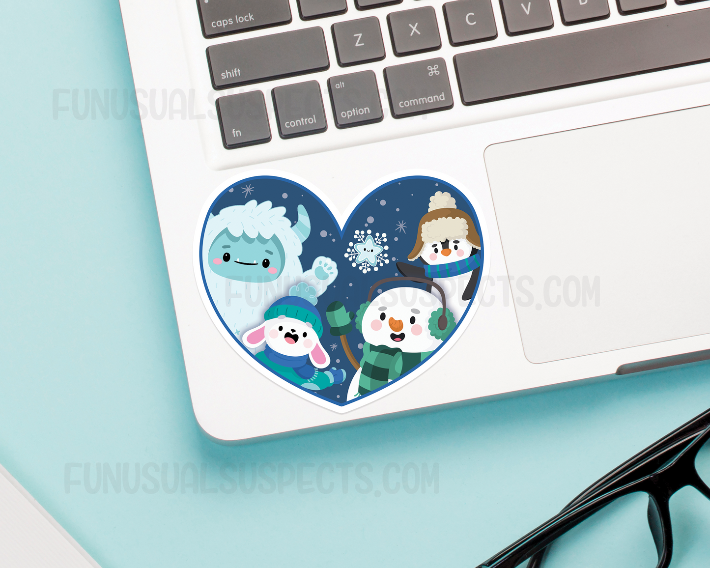 Heart of Chill Friends Sticker