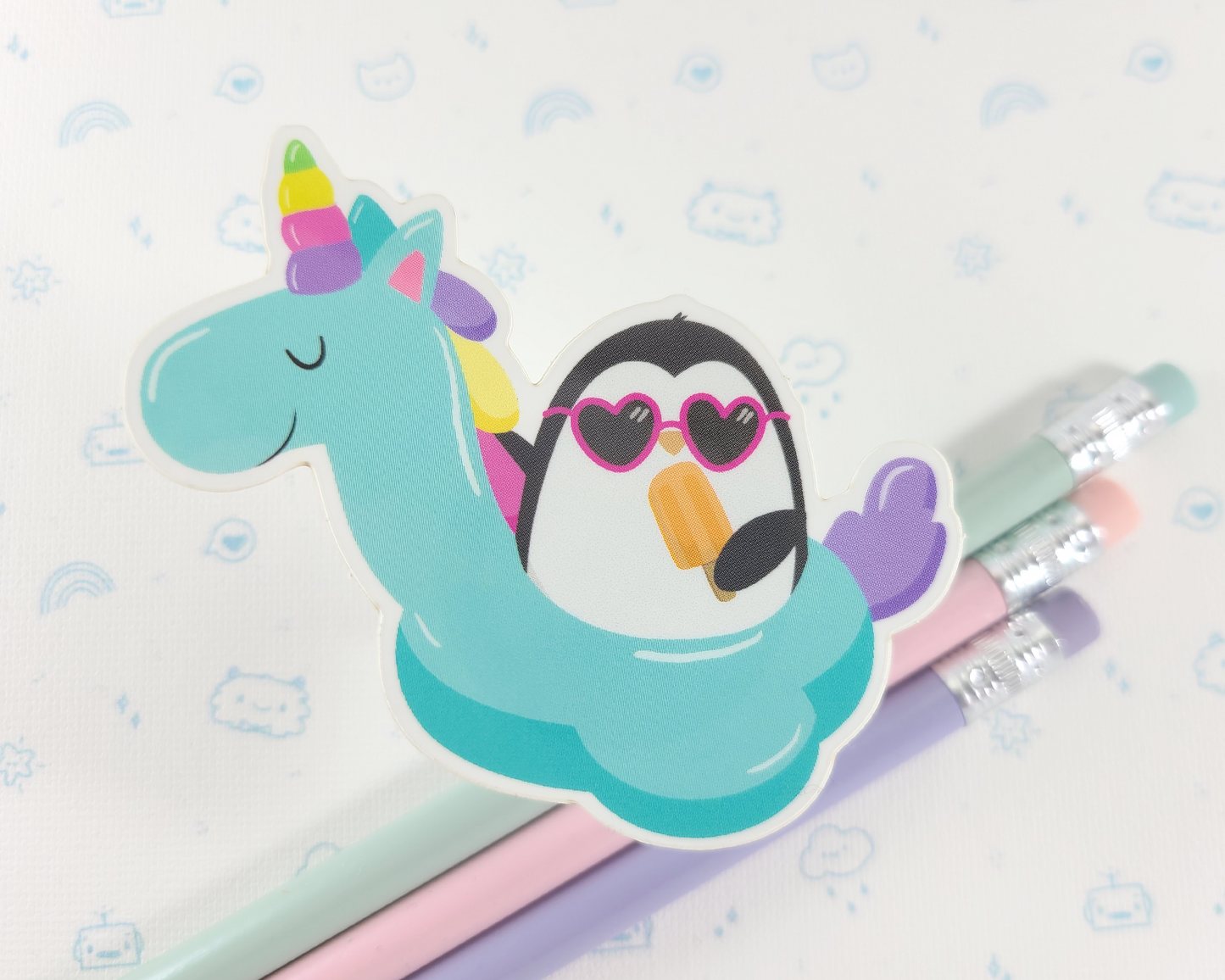 Penguin Pool Sticker