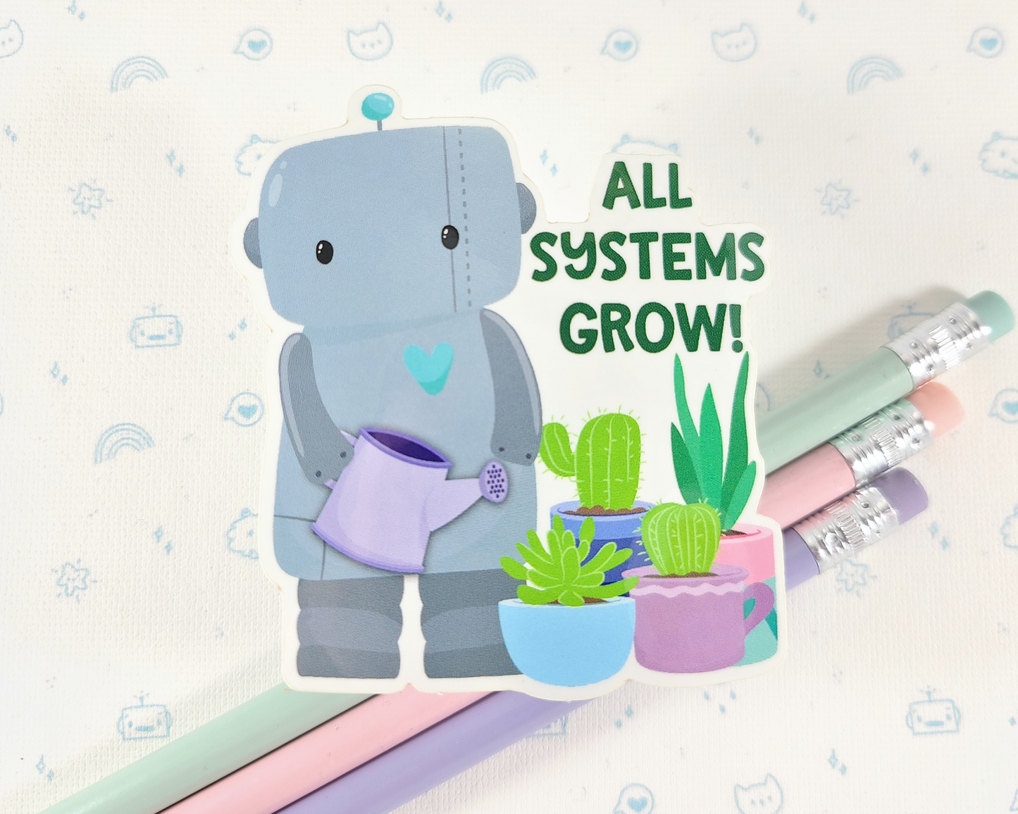 Robot Sticker