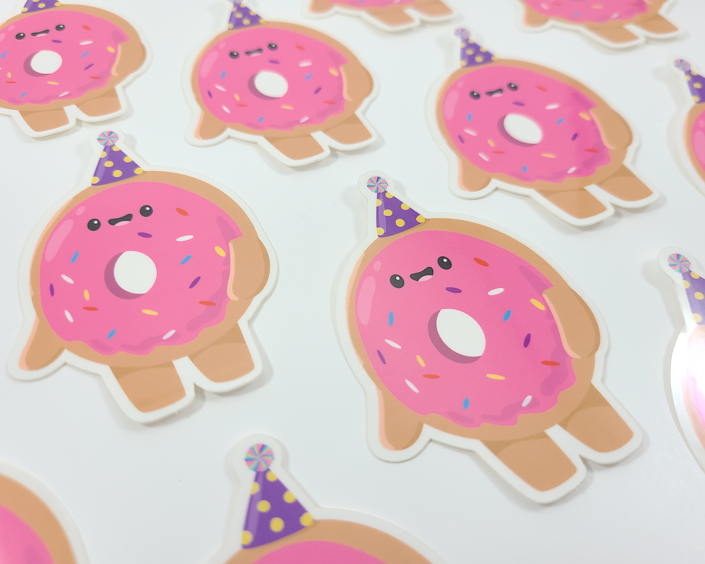 Party Donut Sticker