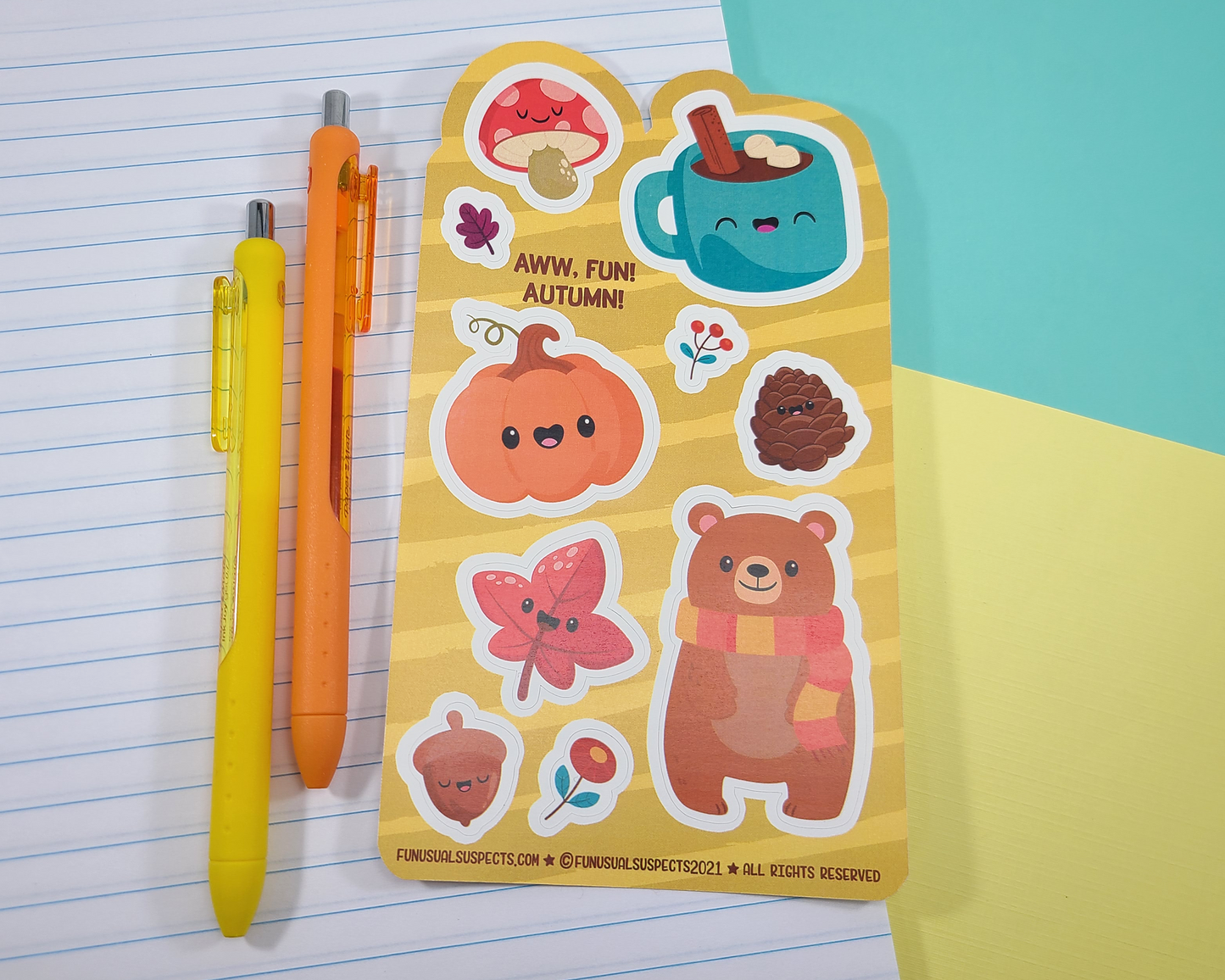 Autumn Sticker Sheet