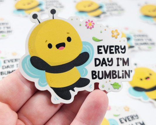 Bee Bumblin Sticker